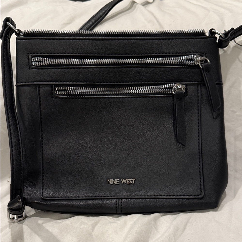 Nine West Elegant Black Crossbody Bag